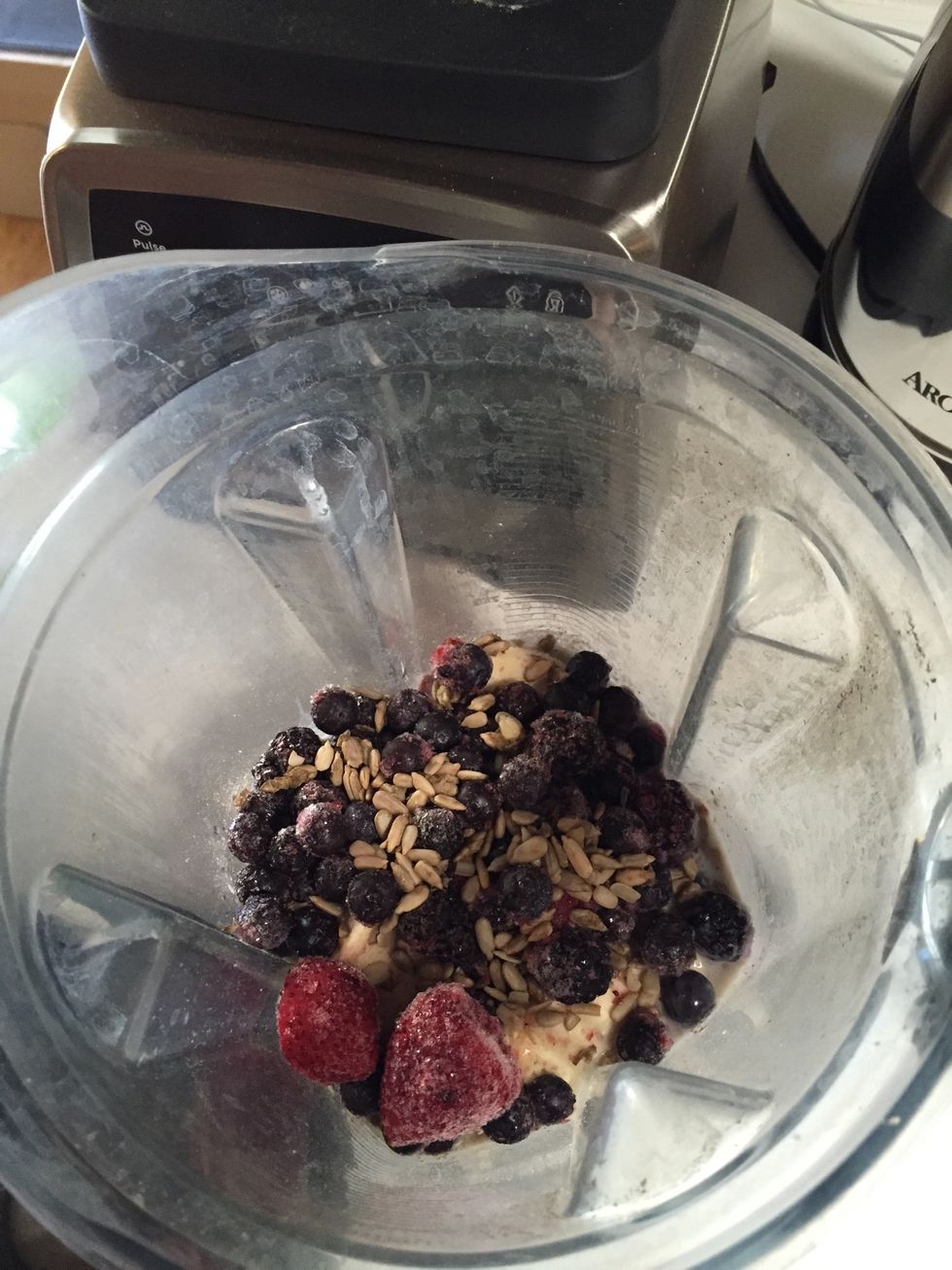 Here's what it looks like in the blender at this point.