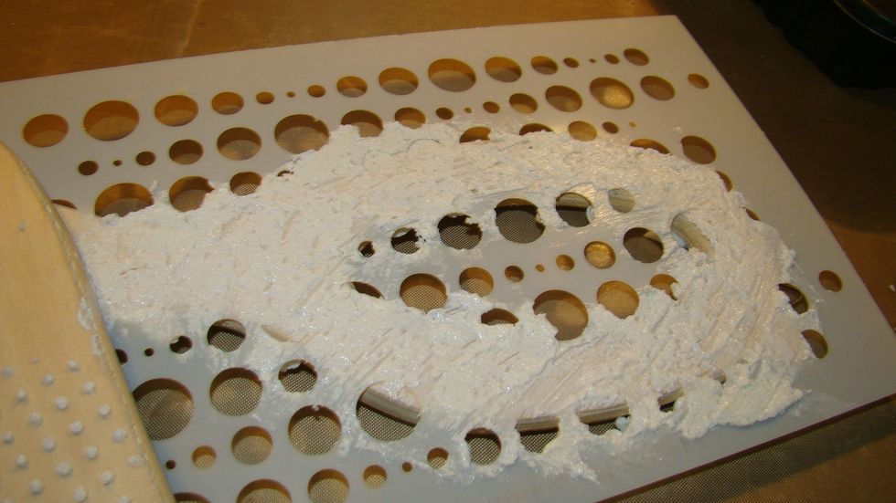 Here's what the Mud/sand mixture looks like.