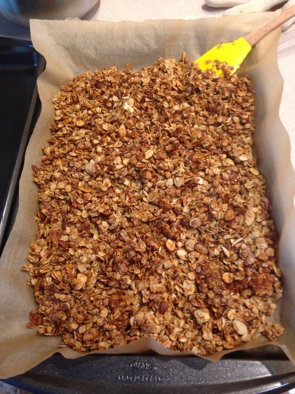 Here's what your finished granola should look like!