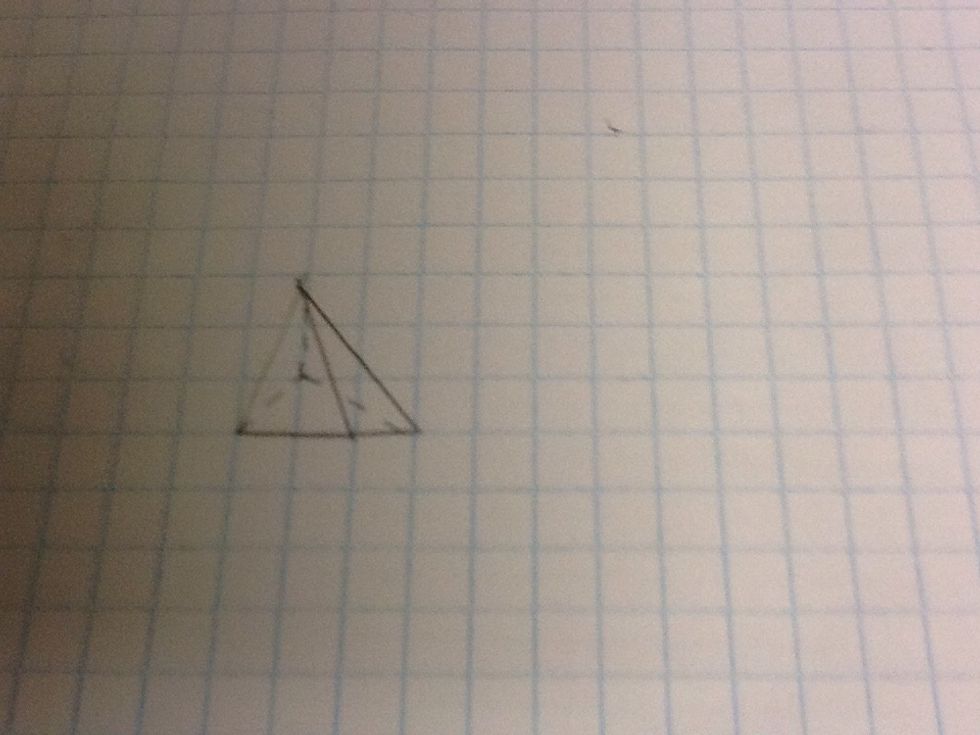 Here's your square pyramid