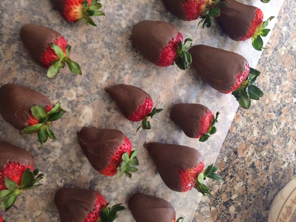 Here they are all done!! You can continue and decorate is you like.