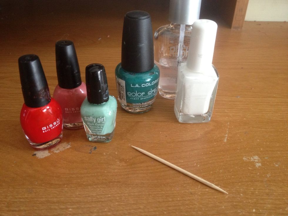 Here we have the supplies