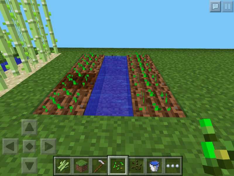How to plant and grow things in minecraft: pe edition - B+C Guides