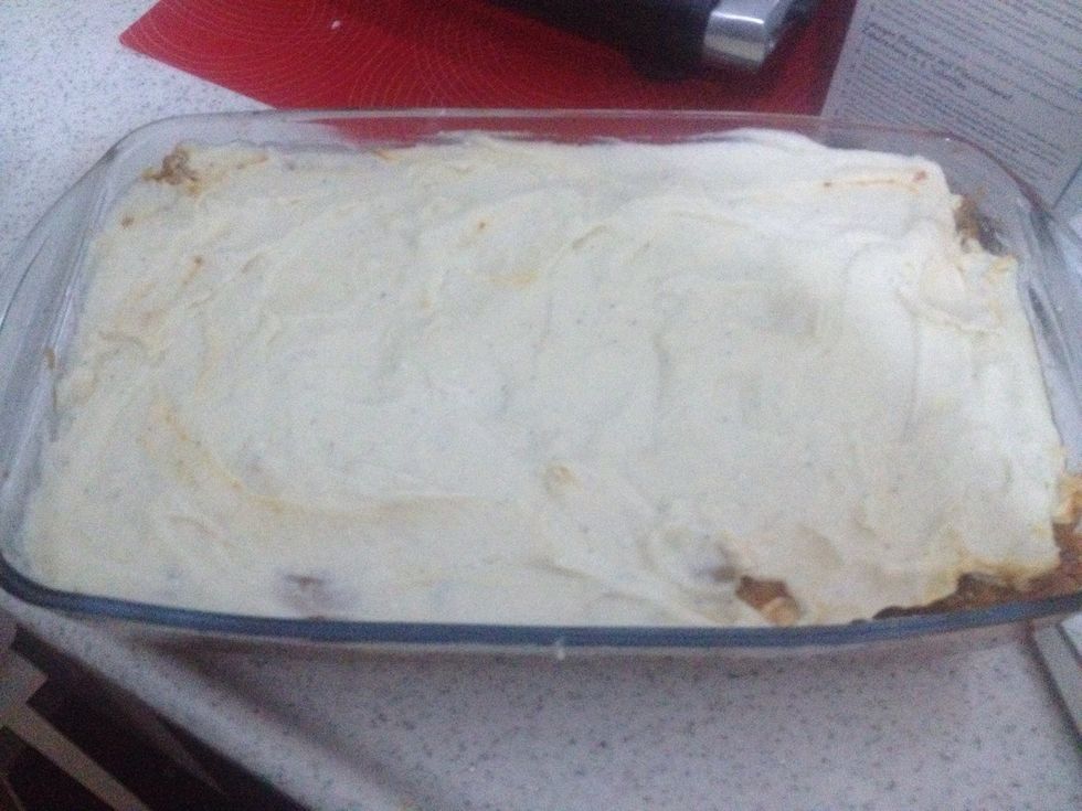 Here you can add any extra toppings like : *grated cheese *Crumbled nachos and grated cheddar for a crispy topping *Pepperoni (really tasty on top) *vegetables