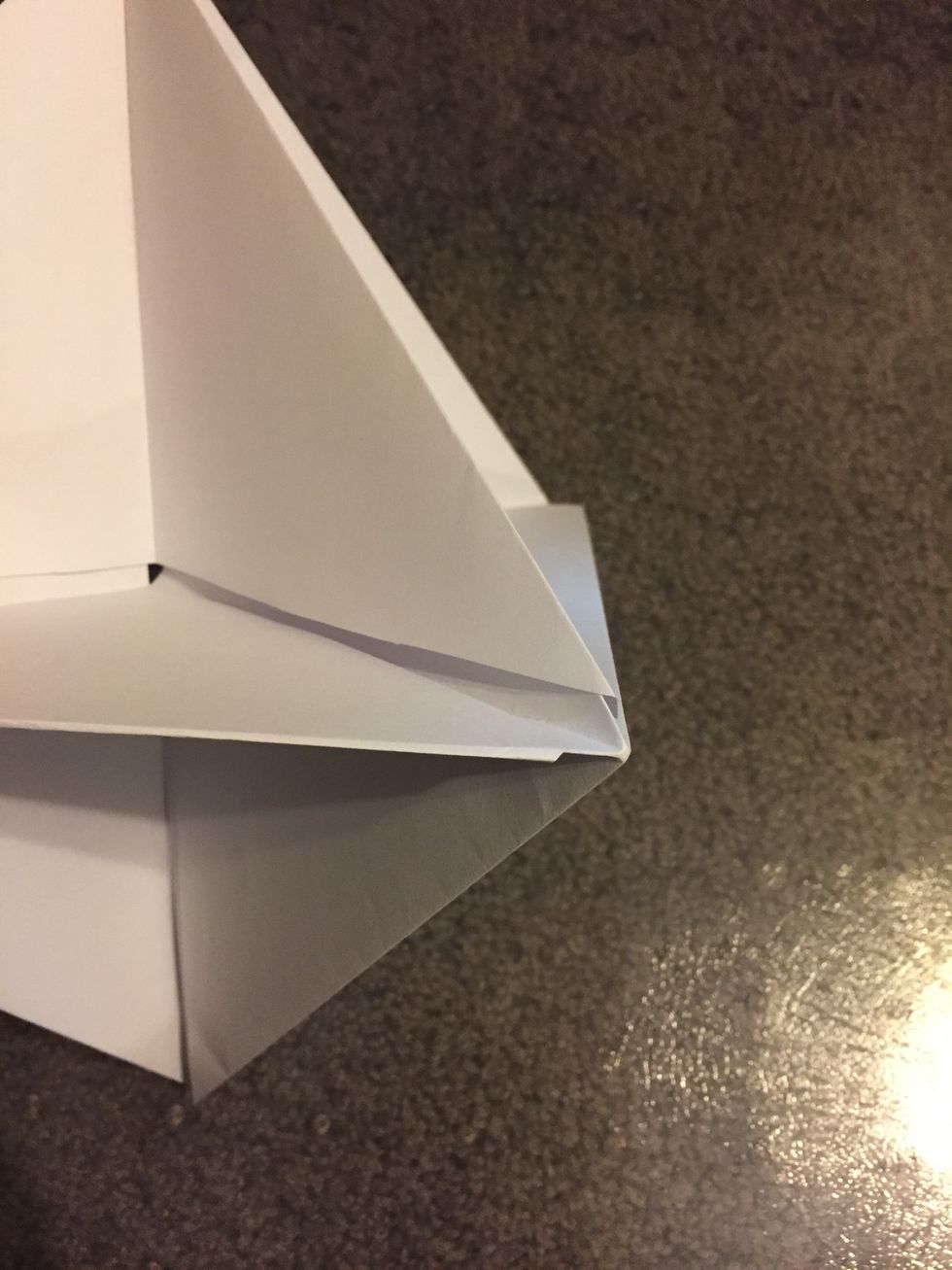 Here you can see how the points and pockets alternate