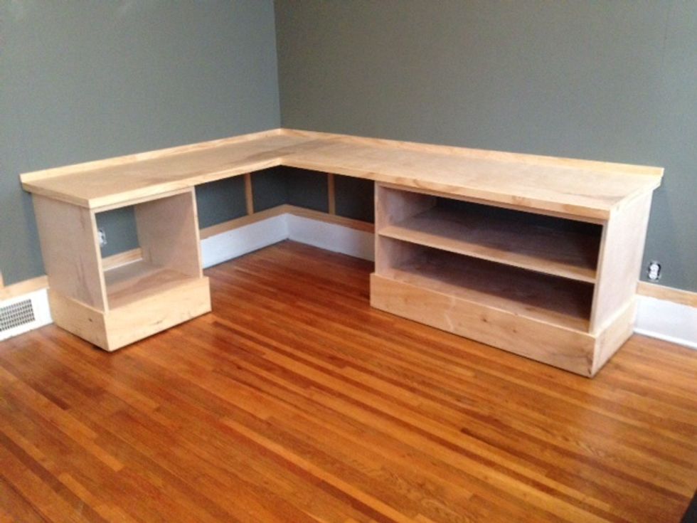 Here you can see it starting to take shape!
