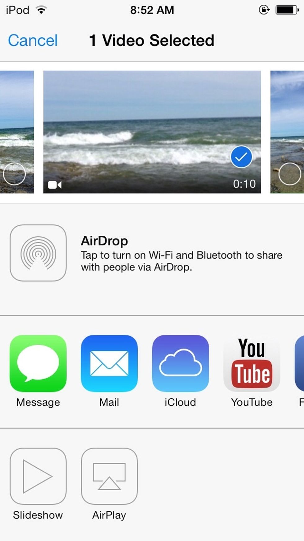 Here you go.  See the YouTube button? That's the one you're gonna want to press.