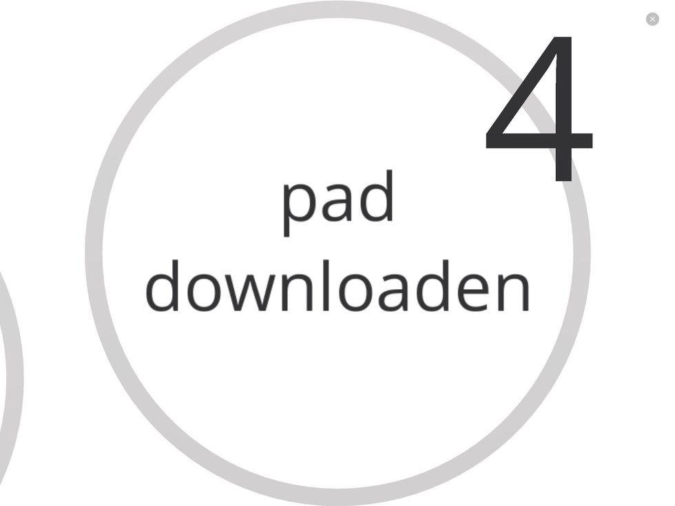 Het uitzetten van het pad is niet meer dan daar te klikken in de volgorde van je presentatie.