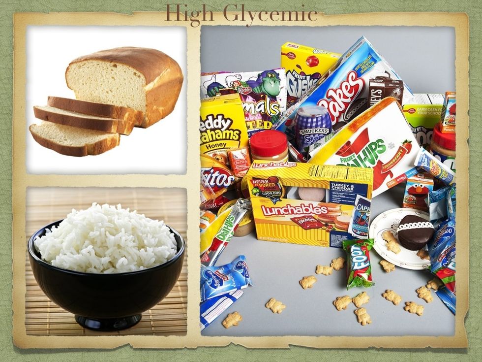 HIGH GLYCEMIC! BAD!