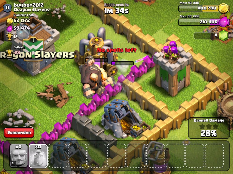 High level walls can be a problem