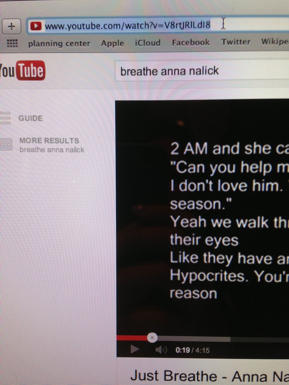 Highlight the URL and copy (cmd c)