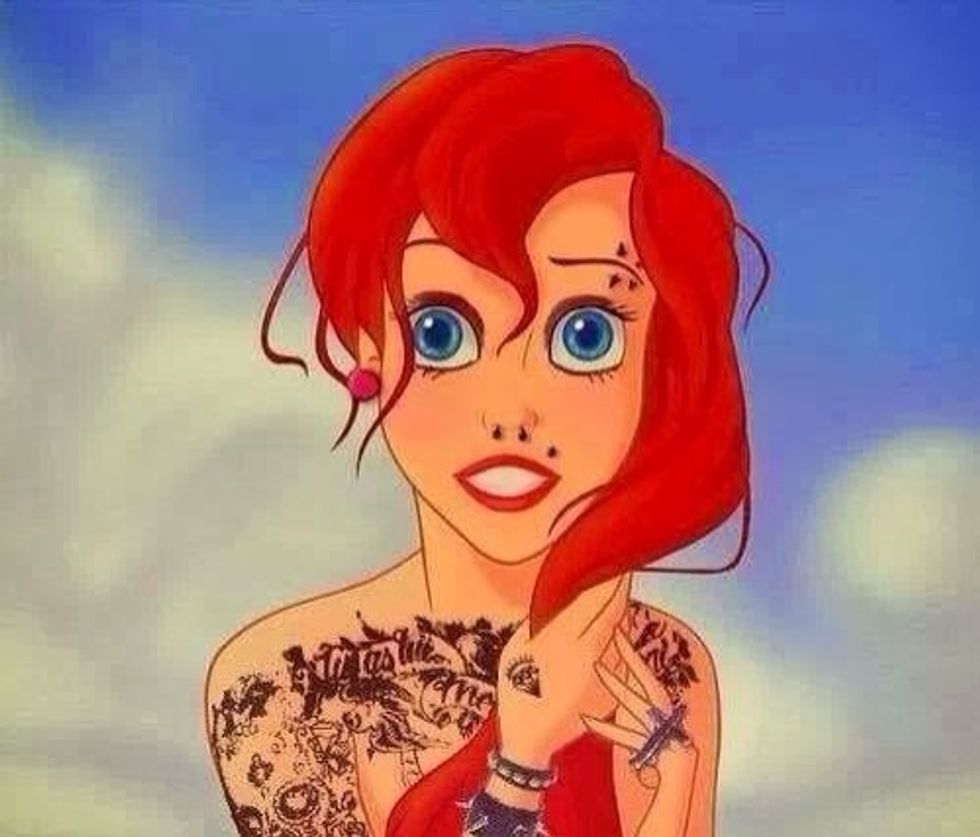 Hipster ariel