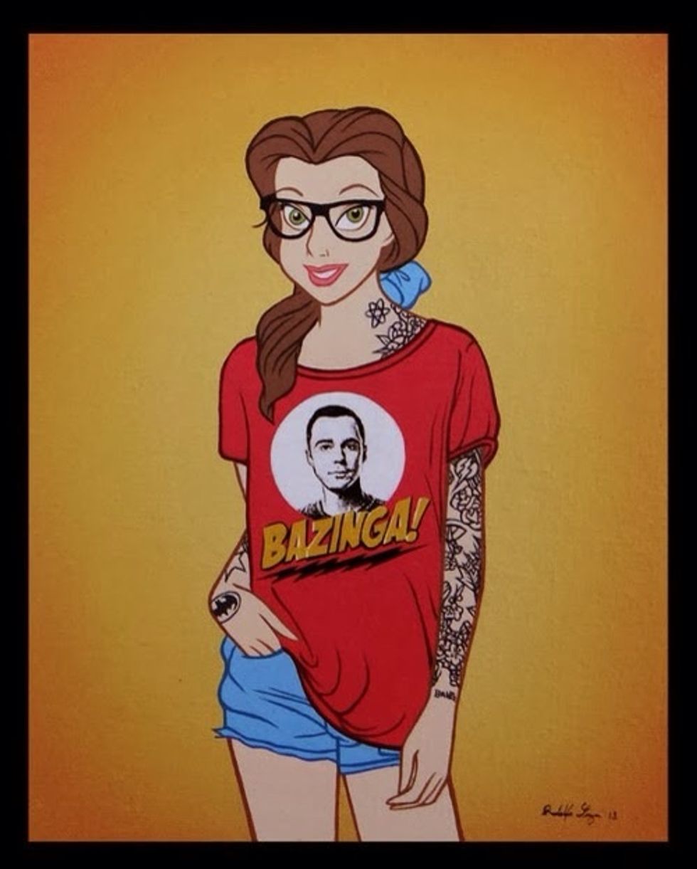 Hipster belle