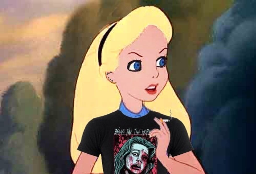 Hipster little Alice
