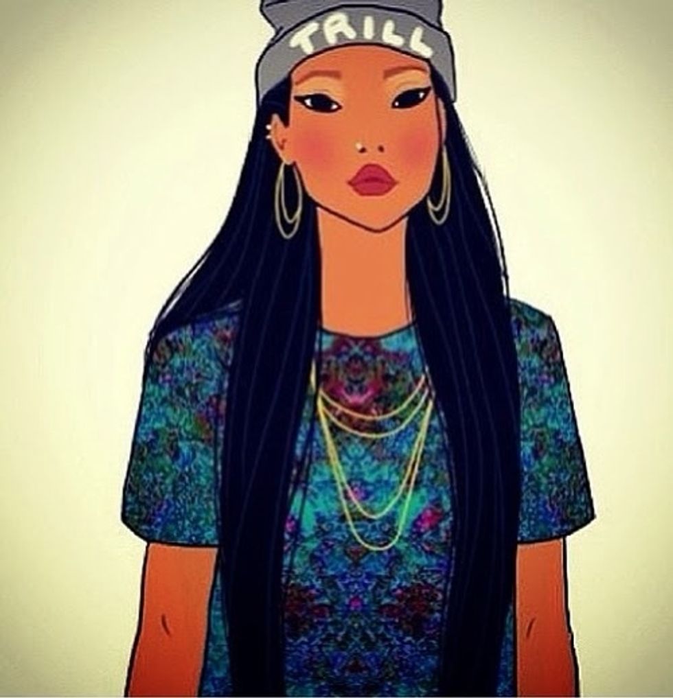 Hipster mulan
