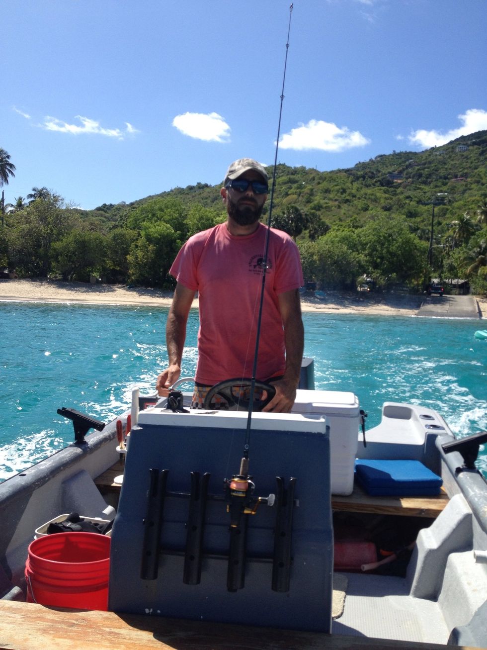 Hire a guide. Captain Rick from Swashbuckling Tours - 340.244.8600.