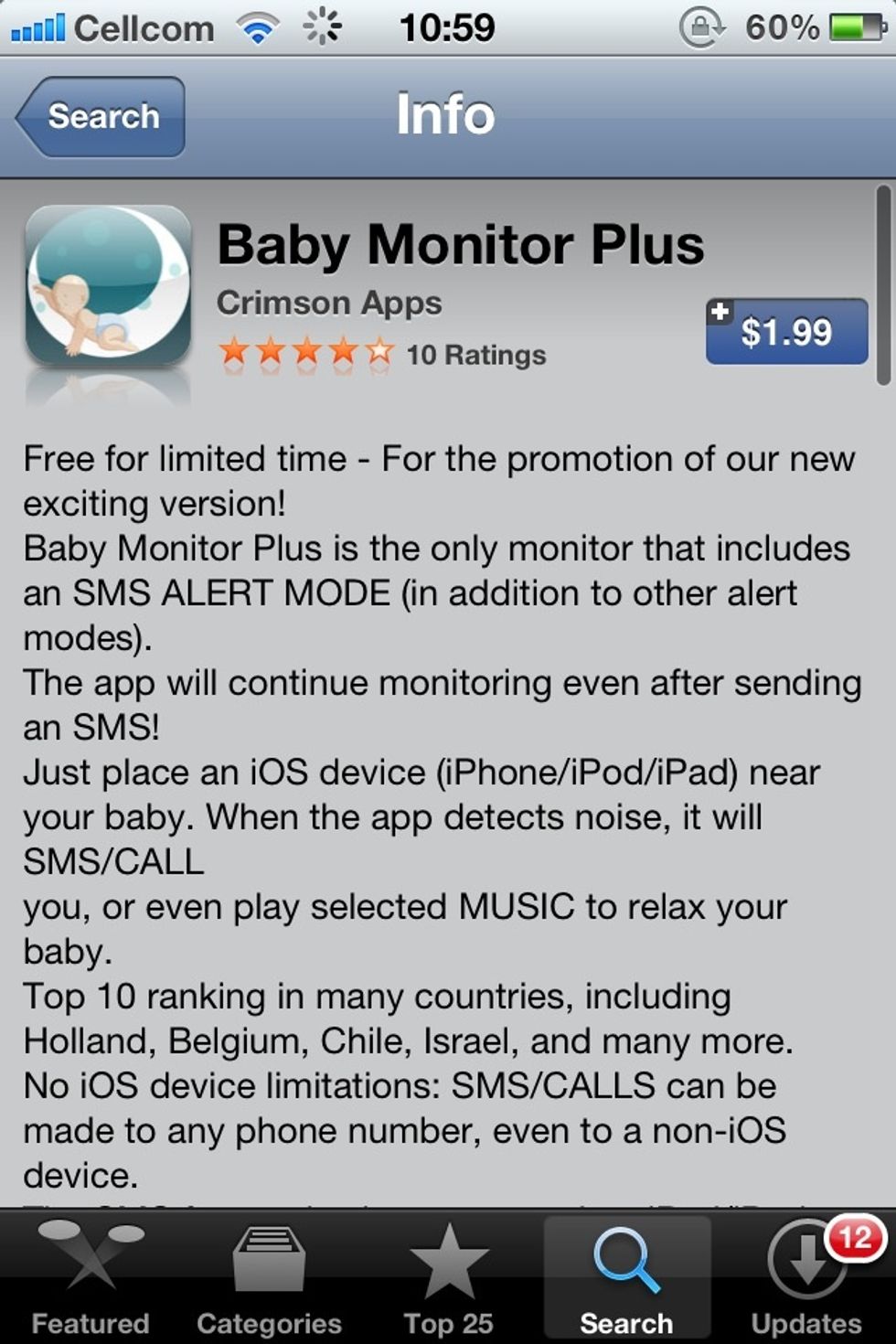 Hit "download/buy" button