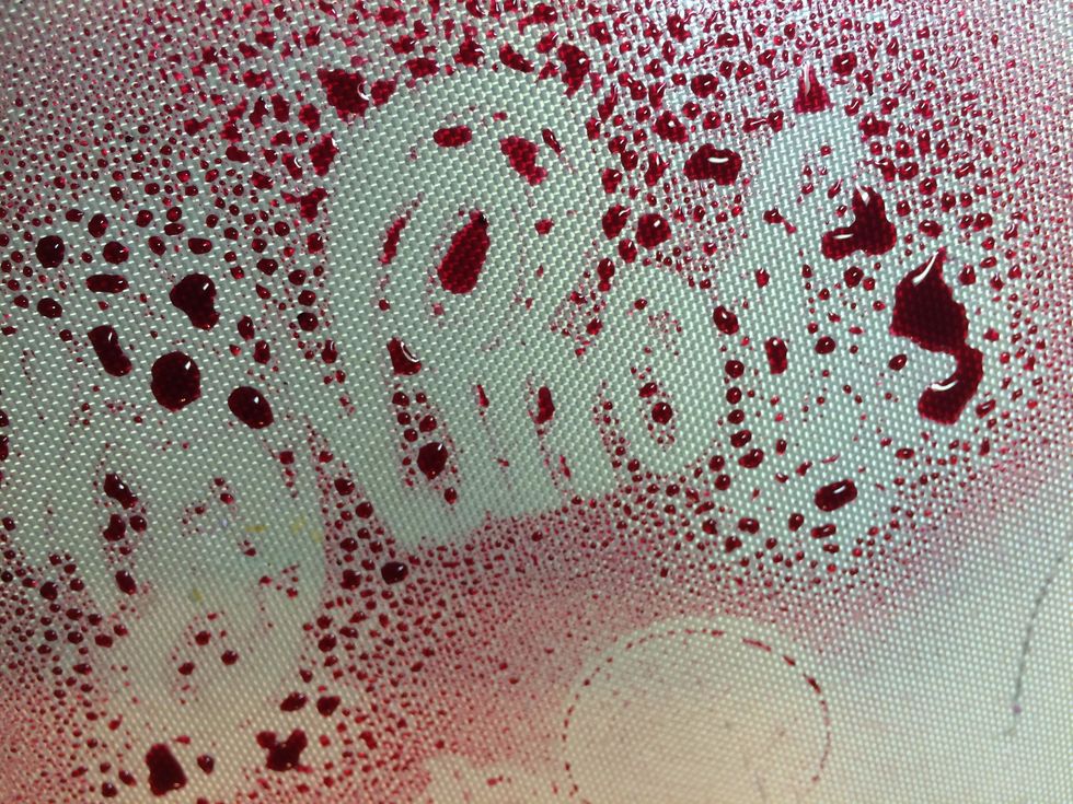 Hmmmmmm. So much extra Colorations Spray. What should I do with it. It looks too good to waste!