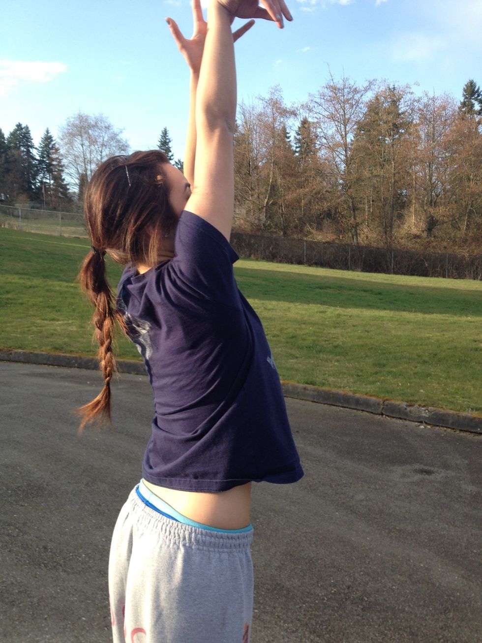 Hold the follow through