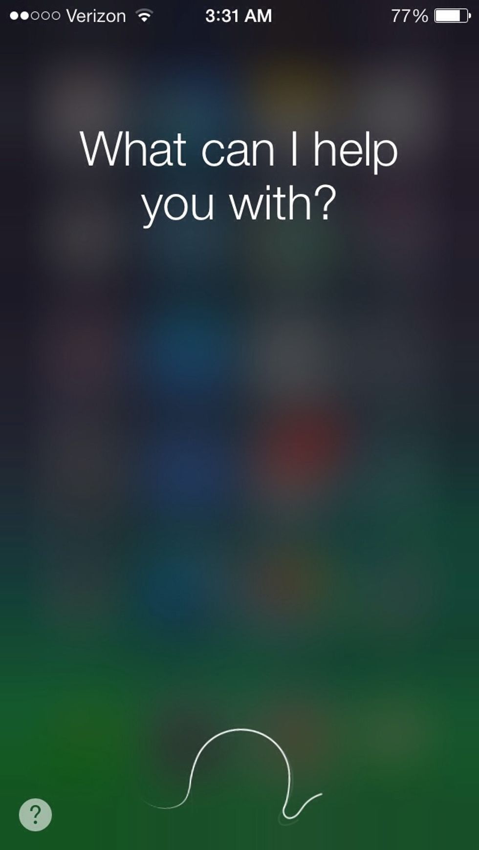 Hold the home button to access the new Siri who has a male voice for the first time. Siri will now let you know what Twitter is saying, launch apps, and even Wikipedia whatever you want.