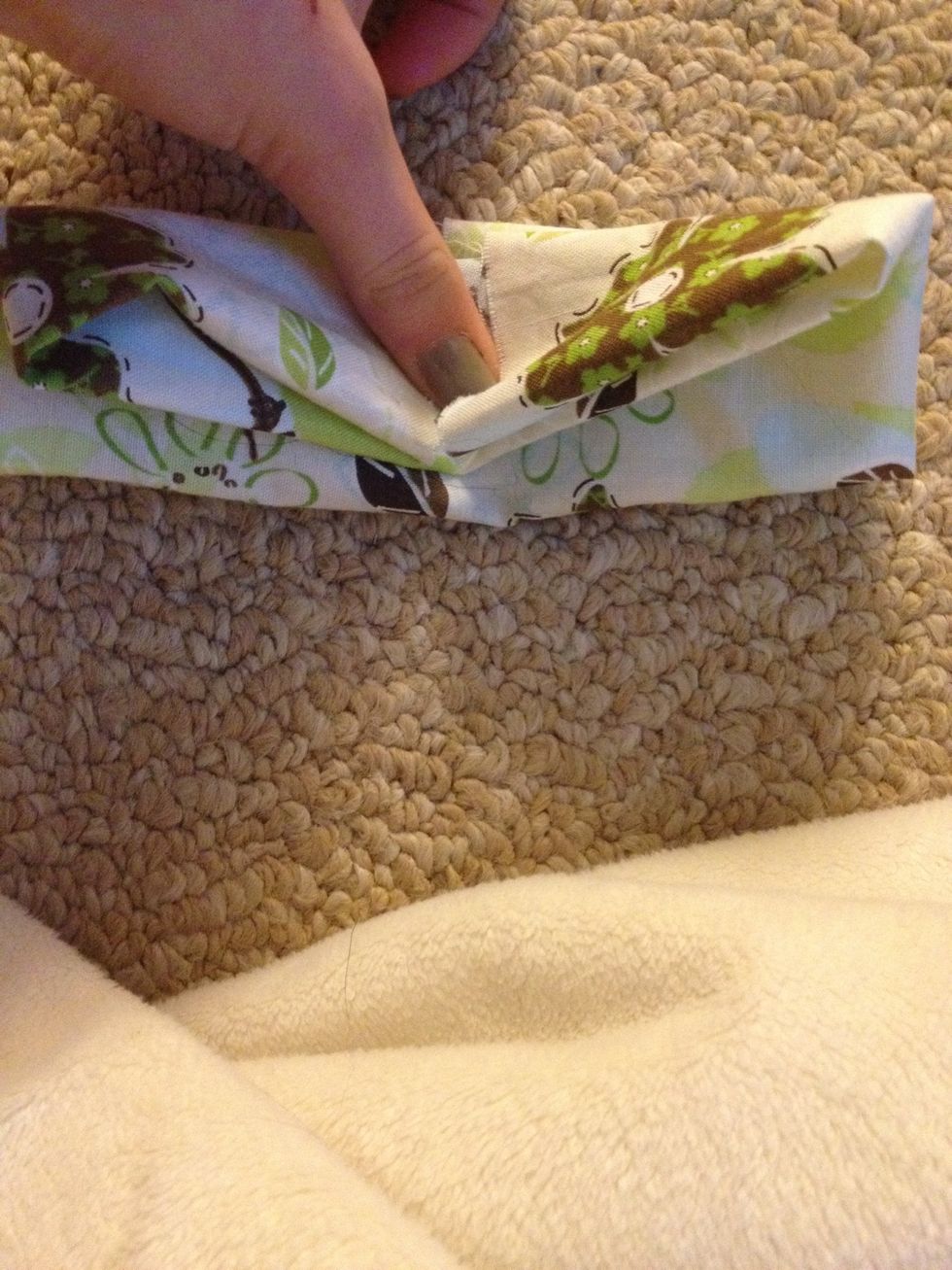 Hold until glue dries