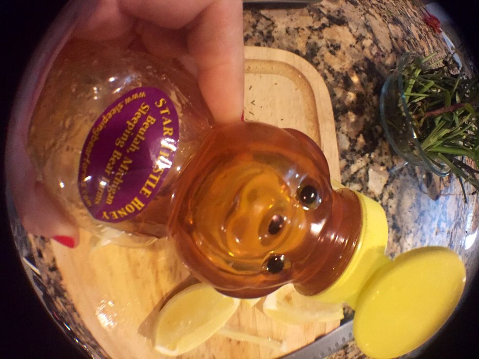 Honey Drizzle over Your Candy Clementine Potpourri Mix..... The honey and brown sugar are what give it the name "Candied"