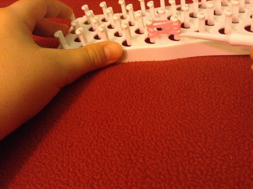 Hook the bottom band