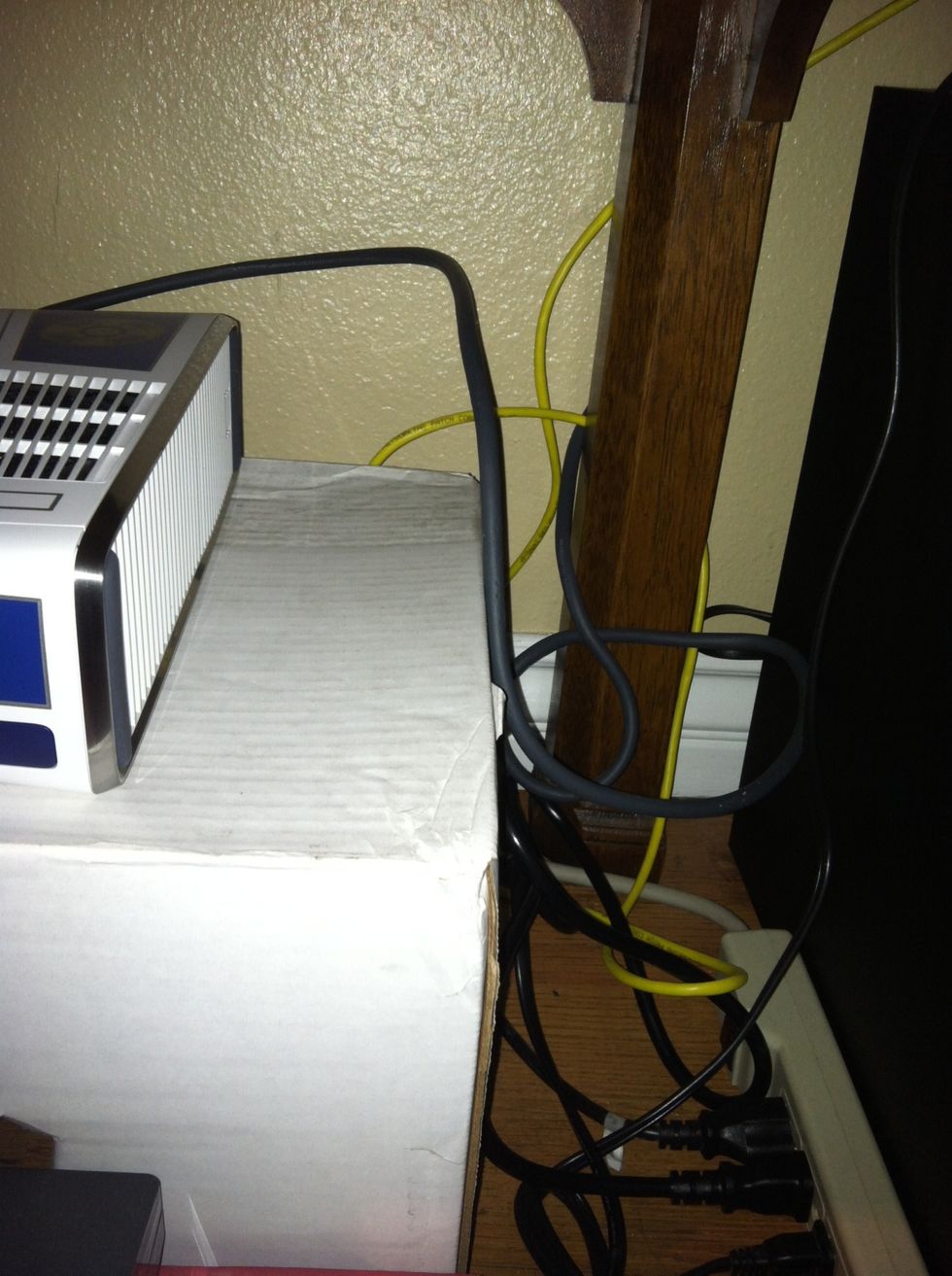 Hooked up and ready to go