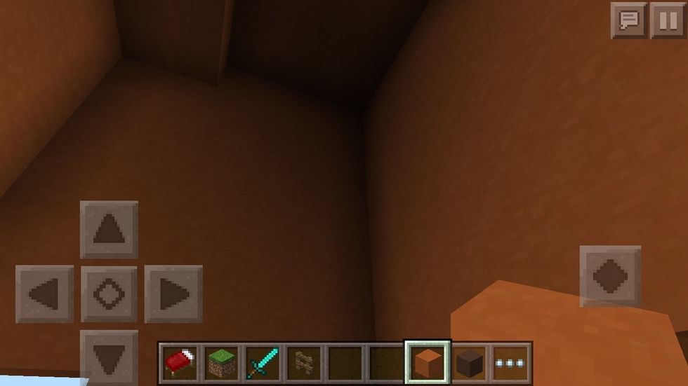 Hope you followed the note, get inside the pumpkin shell.