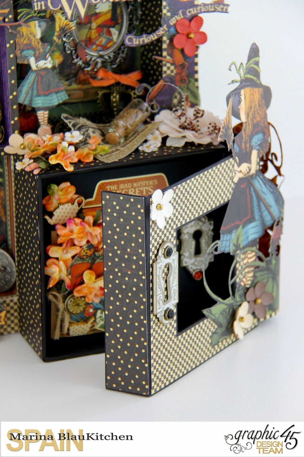 Hope you like! Remember to visit Snapguide of Dimensional Project with Graphic 45 Staples.