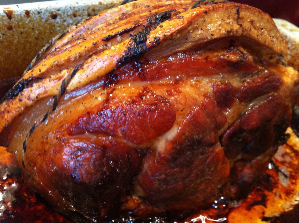 Hopefully this is how it should look after cooking..