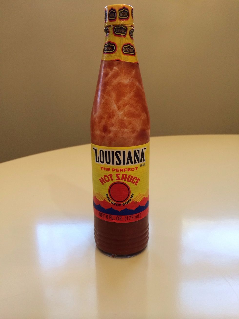 Hot sauce is optional, but very tasty with this dish! If you don't like spicy food, find a sauce like this one that has lots of flavor but less heat.