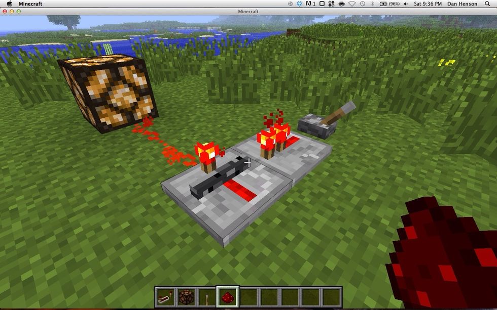 How about some experimentation with the new and improved, repeaters. A repeater powering another one like this, locks the signal no matter what.