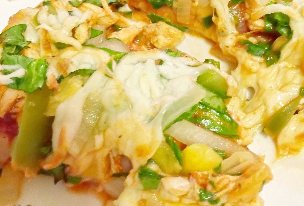 How delicious! Saves well in the refrigerator. For leftovers - Warm it up in a skillet on low-med for up to 10 minutes. Be sure to cover it (lid or foil).