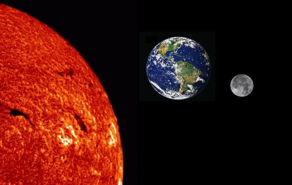 How do the sun's rays strike different parts of the earth different times?