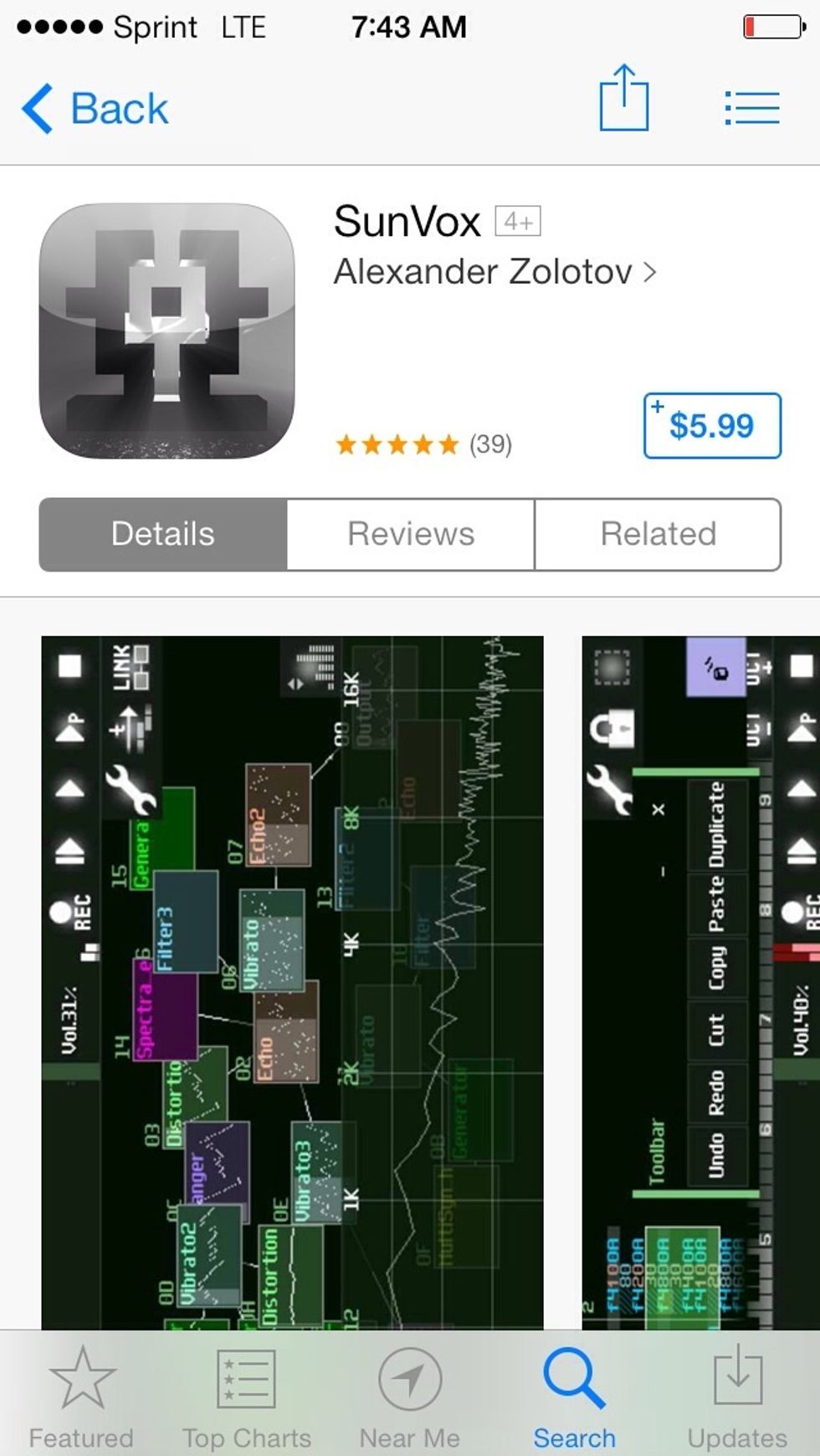 How ever the app is 5 bucks on the apps store