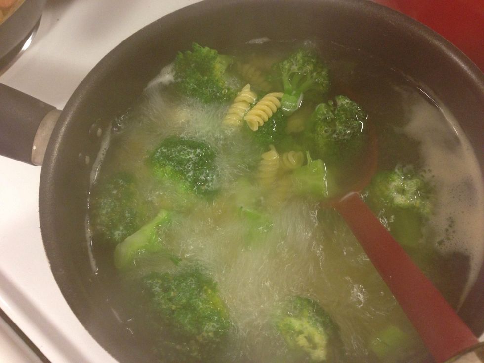 "How is it?" The woman asked. "If we have some broccoli and pasta it will be better than fine" he said. "I think I might have tiny ones" the old woman said. The beggar added them to the boiling water.