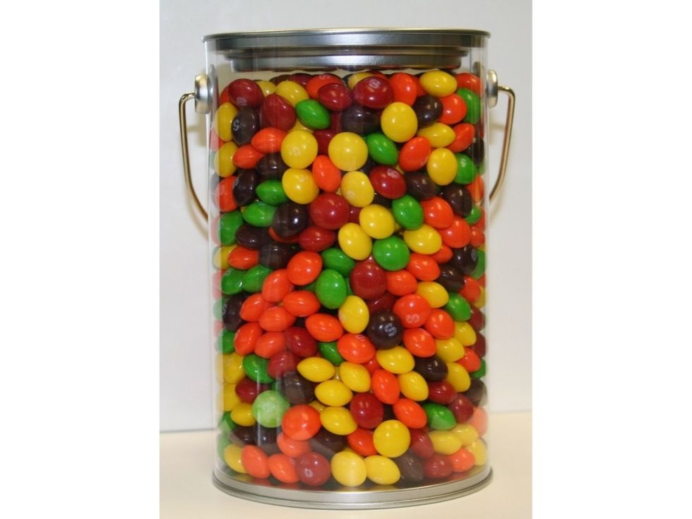 How many Skittles are in the jar?