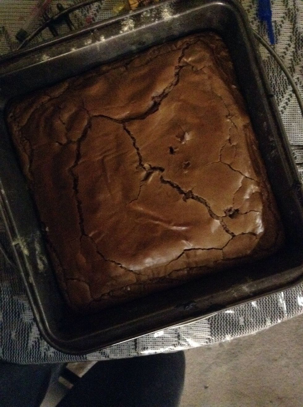 How mine looks! Enjoy! You may even add NUTELLA FROSTING! \u2764\ufe0f You can just have Nutella! Maybe you can look up a Nutella butter cream frosting recipe for it! I'm fine with just Nutella! \ud83d\ude0a\ud83d\ude0d\ud83c\udf6b\u2764\ufe0f