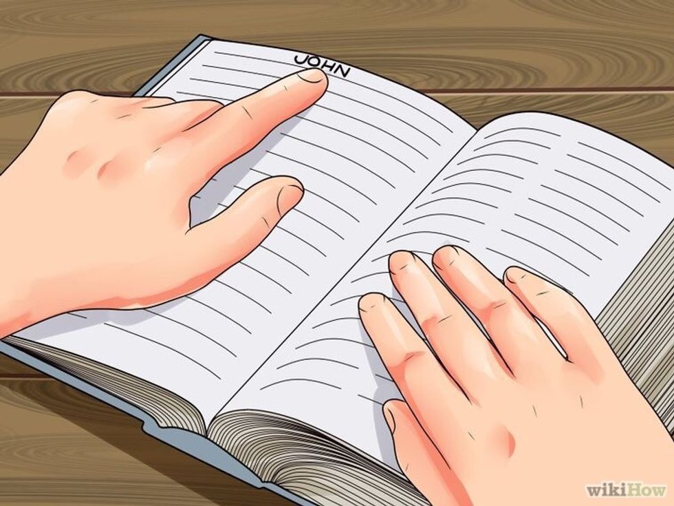 How to look up a verse in the bible. Step 1: Read the verse or passage that you want to find, such as John 3:16.