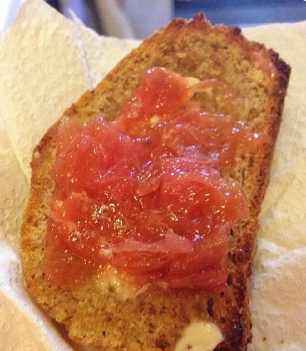 How wonderful to have home made toast on weekend mornings!