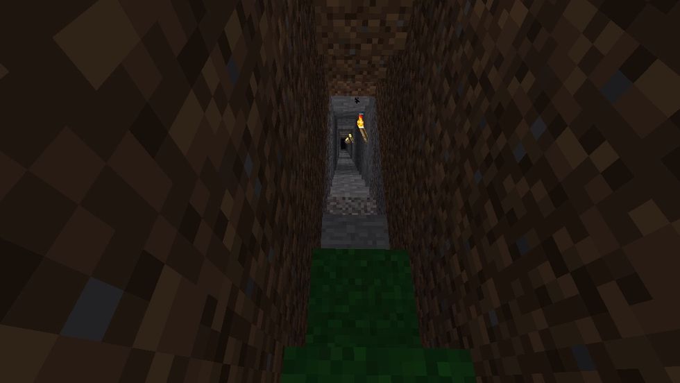 However, some mine crafters just mine to bedrock and then leave the mine and abandon it