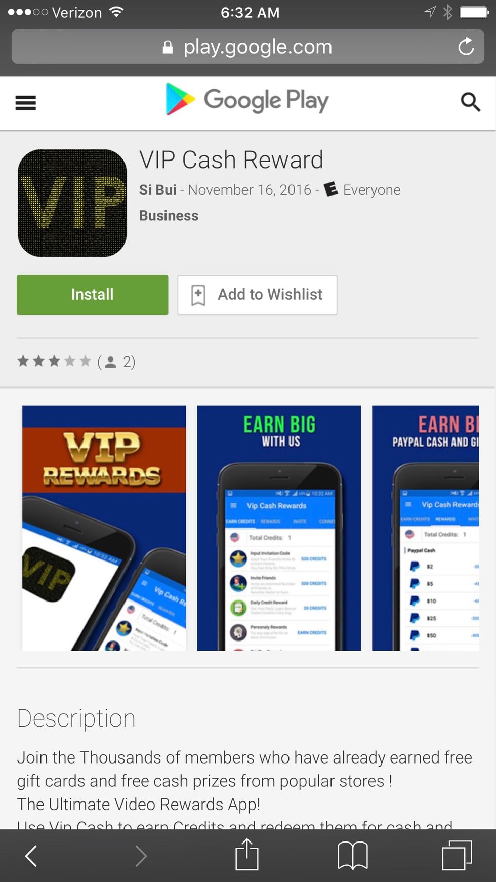 https://play.google.com/store/apps/details?id=com.vipcashrewards&hl=en