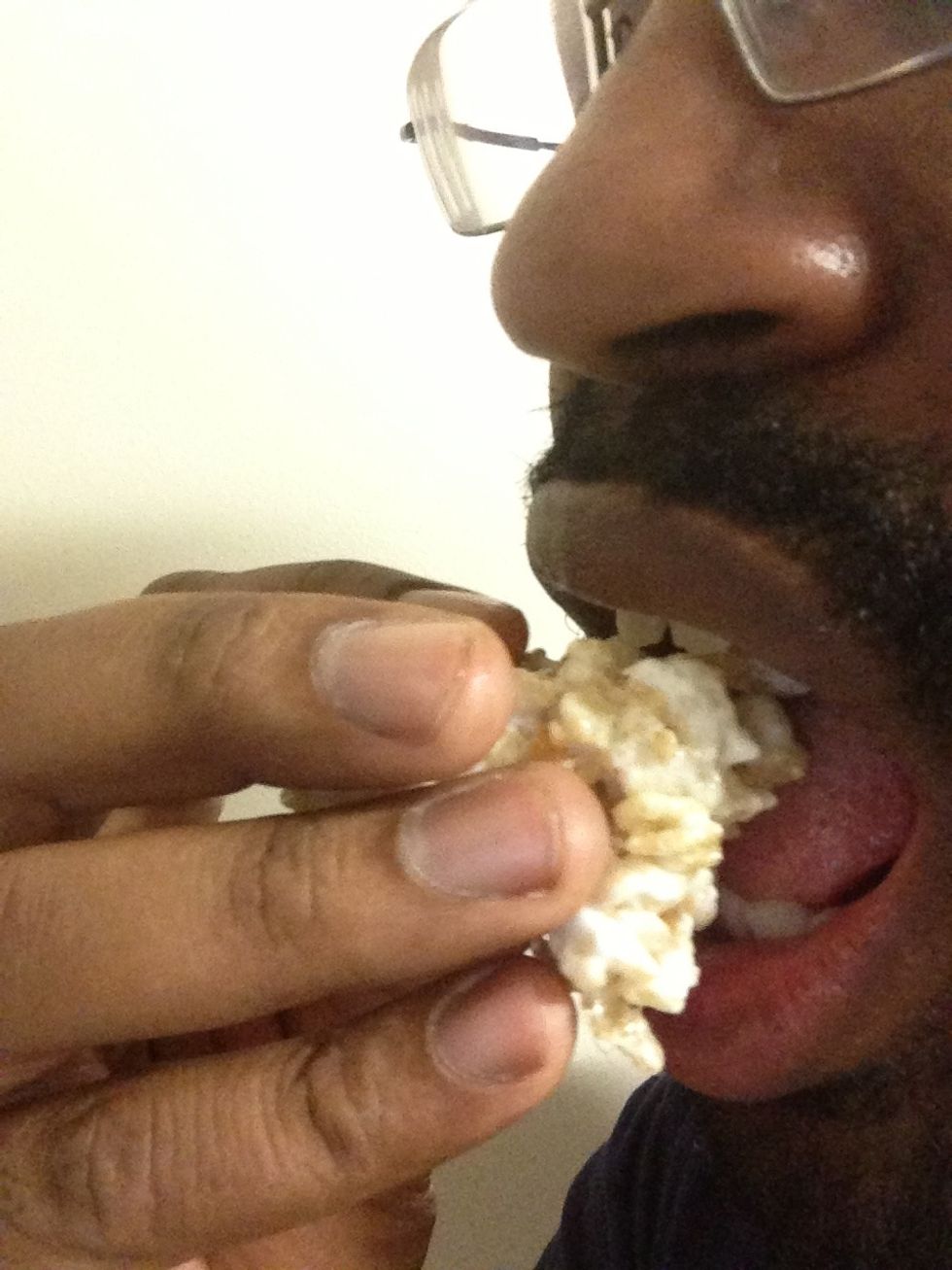 Hubby would eat it straight from the bowl if I let him.