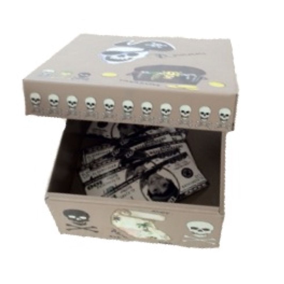 I actually made them for my son's reward system. He gets "Curran Cash" each day he fulfills his responsibilities and gets a sticker on his chart at school. Then he can spend them on special rewards.