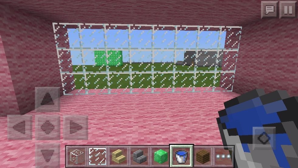 I actually wasn't going to add any windows or glass just like an actual doll house but I didn't want any cows wandering in\ud83d\udc04\ud83d\udc04\ud83d\udc04