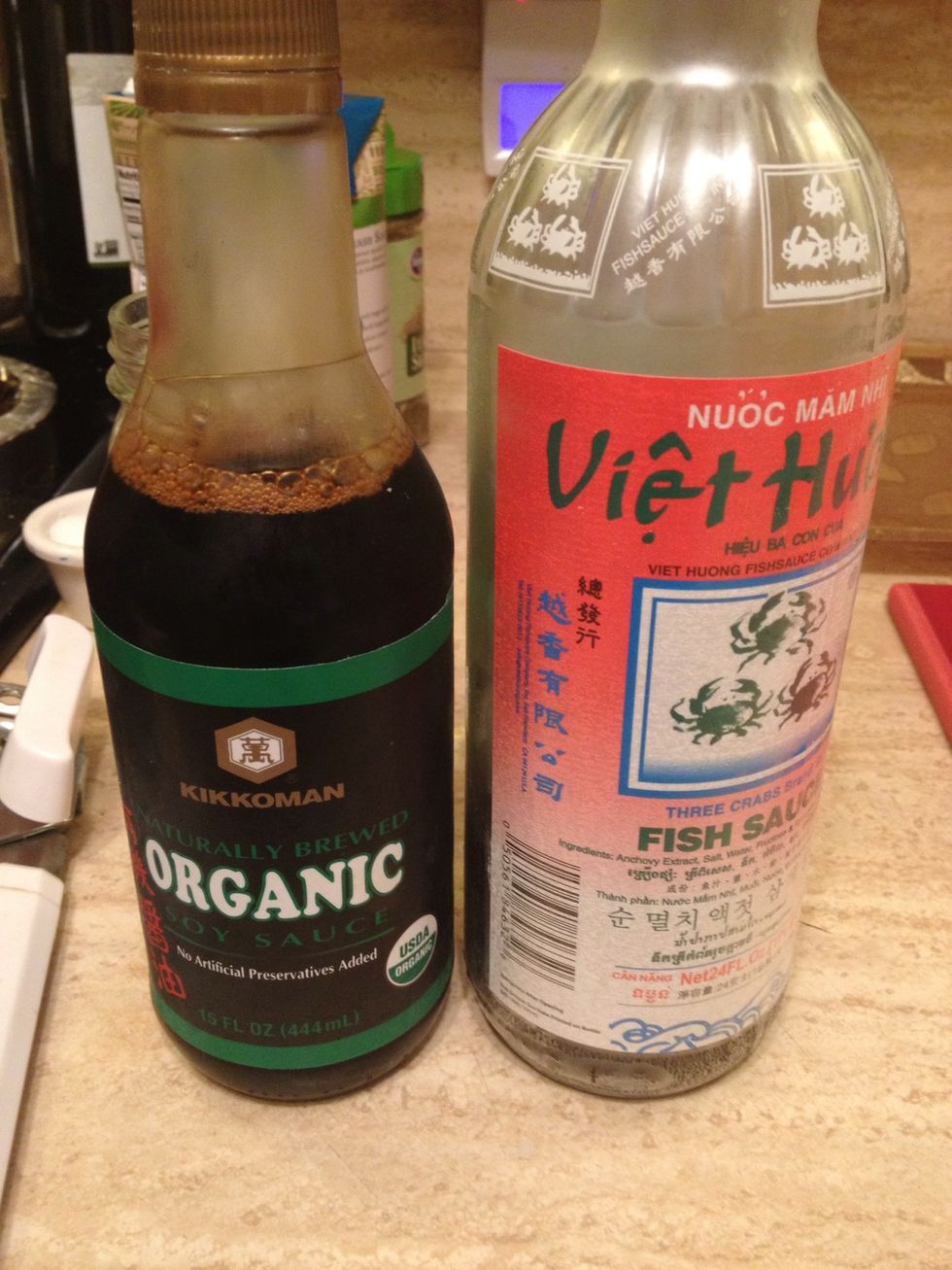 I added about a tablespoon of the aloe seasoning and a few splashes of both soy sauce(for depth) and fish sauce(for depth and umami). Don't be afraid to use fish sauce in non-Asian dishes.