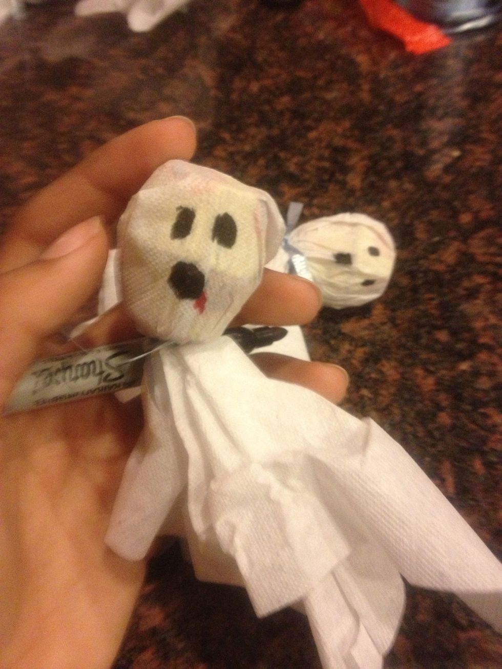 I added blood\u2026 it's Halloween