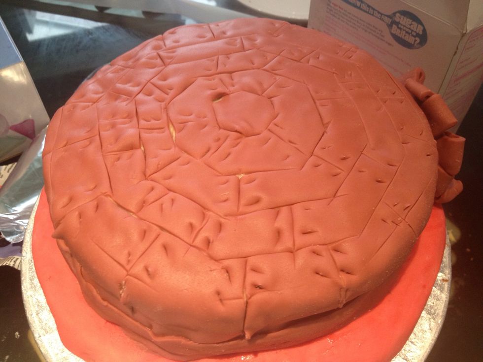 I added dots to make it more like wood