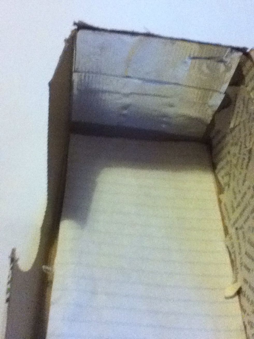 I added duct tape to the sides as well.